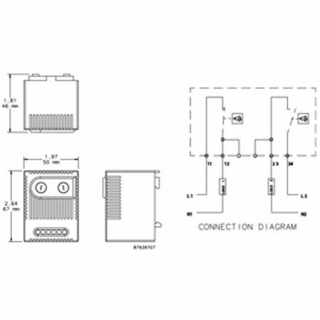 Pentair ADLTEMP Dual Thermostat