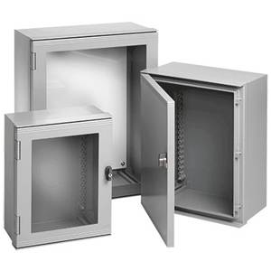 24.61 x 20.2, Hoffman UU605025W ULTRX™ Wall Mount Enclosure, NEMA 3/3R/4/4X/12/13/IP66, Compression Molded Fiberglass, 1-Door, Hinged