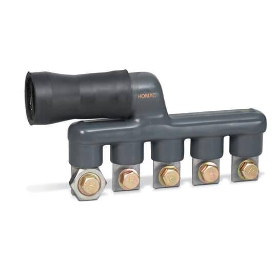 Homac® 2250-1-IN-STUD-KIT Stud Adapter Kit, EPDM Rubber Cover, Aluminum ...