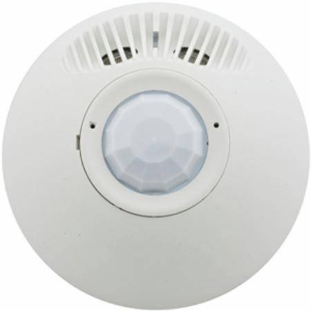 24 VDC, 1000 Sq Ft, Hubbell Incorporated ATD1000CRP H-MOSS® Low Voltage Passive Infrared Sensor, 180D, Office White,