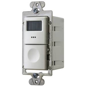 120/277 VAC, 960 W, Hubbell Incorporated DT2000W Digital Timer Wall Switch, 6 Sec to 20 Min, On/Off