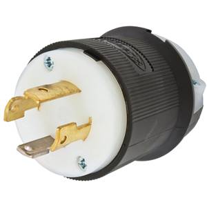600 VAC 30 A L17-30P, Hubbell Incorporated HBL2741 Twist-Lock