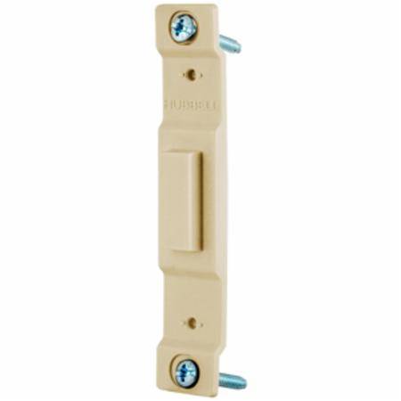 Hubbell Incorporated RA756I Toggle Blank Adapter, Ivory, Ivory,