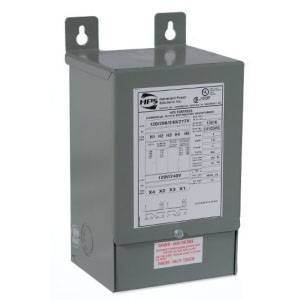480 VAC Primary, Hammond Power Solutions C3F009KBS HPS Fortress™ Commercial Encapsulated Transformer, 208 Star/120 VAC Secondary, 60 Hz