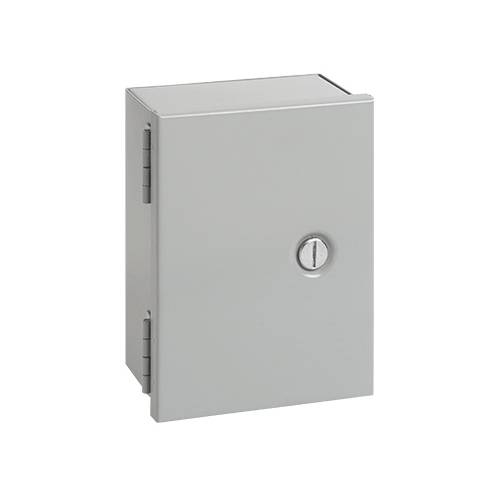 nVent HOFFMAN A6N64 A1SM Small Enclosure, 6 in L x 6 in W x 4 in D, NEMA 1/IP30 NEMA Rating, Steel