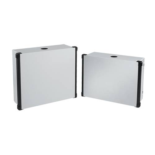 nVent HOFFMAN CONCEPT™ CP304012B C2 Series HMI Enclosure With Blue Extrusion, 300 mm L x 400 mm W x 120 mm D, NEMA 4/IP66 NEMA Rating, Steel