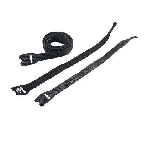 nVent HOFFMAN ECW8B DACCY Wrap Style Cable Wrap, 8 in L x 1/2 in W, Black