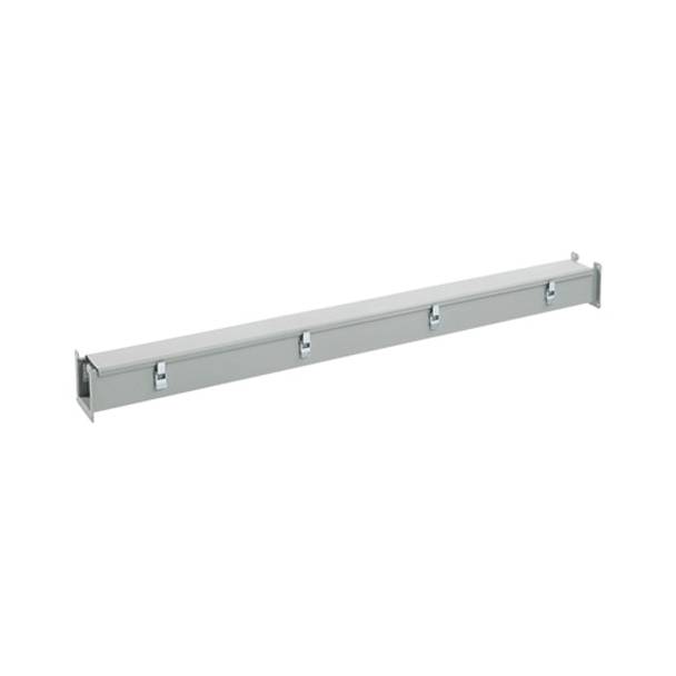 Hoffman F22L120 F10 Lay-In Straight Section Wireway, 120 in L x 2-1/2 in W x 2-1/2 in H, Butt Hinged Cover, Steel