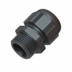 Hoffman Hazloc HIBMX2CWCL HLY Type HIB Cable Gland, M20x1.5 Thread, 0.28 to 0.47 in Cable, 0.39 in L Thread, Polyamide 6