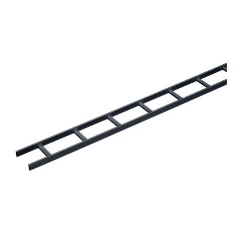 Hoffman LSS12G DCR Straight Section Ladder Rack, 120 in L x 12 in W, Tubular Steel