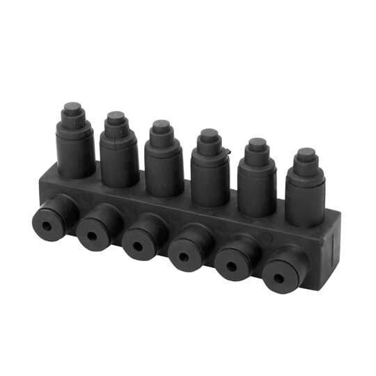 Homac® Flood-Seal® RAB-6-C RAB 350 Multi-Port Connector, 12 AWG to 350 ...