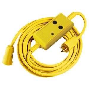 14/3 SJTW-A, 120 VAC 15 A Hubbell Wiring Device-Kellems GFP25C15A Circuit Guard® Portable GFCI Line Cord, 25' L (Planned Obsolescence by Manufacturer)