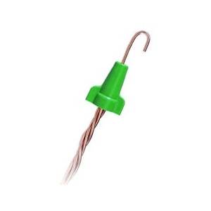 14 to 10 AWGIdeal Industries Inc. 30-092 Wing-Nut® Ground Wire Connector, Green