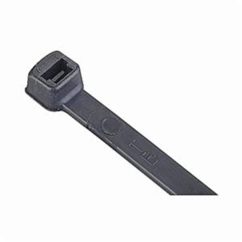 Ty-Fast® TY200-40X Intermediate Weather-Resistant Cable Tie, 8.06 in L x 0.14 in W x 0.046 in THK, Nylon/Polyamide 6.6, Black