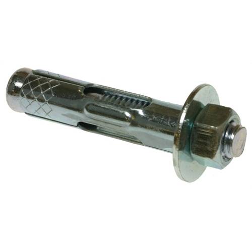 Metallics J5040SS Sleeve Anchor, 1/2 in Dia, 18-8 Stainless Steel, Hex Head
