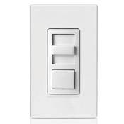 Leviton® Decora® IPL06-10Z 3-Way Dimmable Electro-Mechanical Universal Dimmer Switch, 120 VAC, 1 Pole, Standard On/Off Operation, Ivory/Light Almond/White