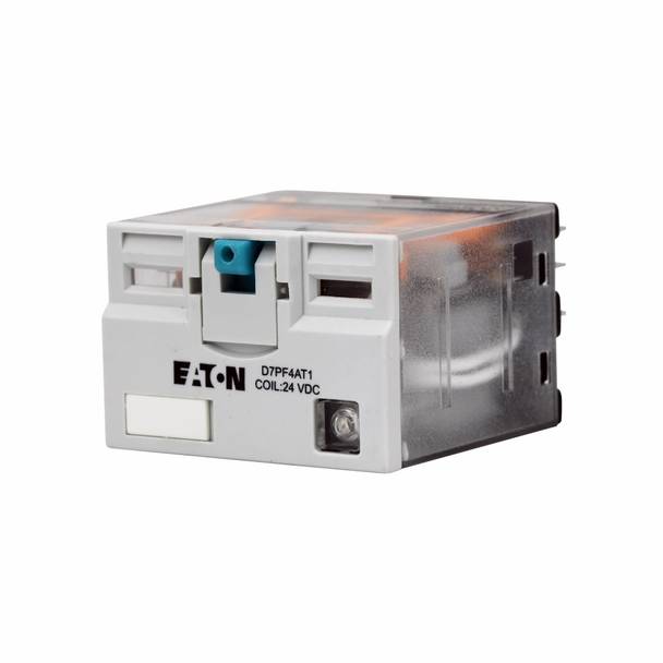 EATON D7PF4AT1 Fixed Contact Full Featured General Purpose Relay, 20 A, 4PDT Contact, 24 VDC V Coil