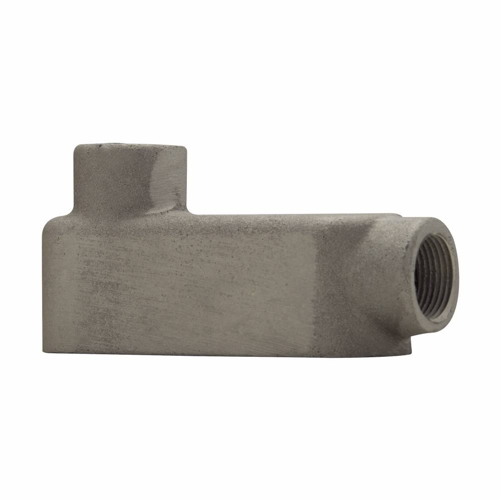 Crouse-Hinds Condulet® LB789 Type LB Conduit Outlet Body, 2-1/2 in Hub, Mark 9 Form, Copper-Free Aluminum, Natural