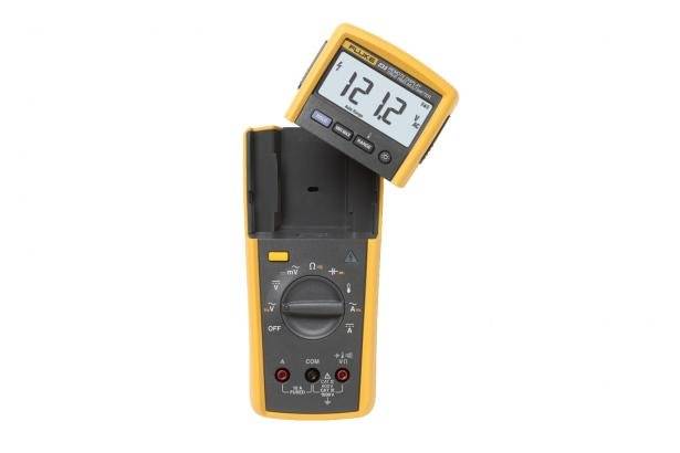 Fluke® FLUKE-233 Remote Display Digital Multimeter, 1000 VDC/VAC, 10 A, 40 MOhm Measuring, 0.1 mV to 1000 VAC, 1 mA to 10 A, 0.1 Ohm to 40 MOhm, Backlit Display
