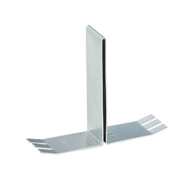 Hoffman F44BB3C F10 3-Compartment Barrier Bracket Kit, For Use With 4 x 4 in NEMA 3R Lay-In/Feed-Through Wireway, 3 ft Spacing, Steel, Gray