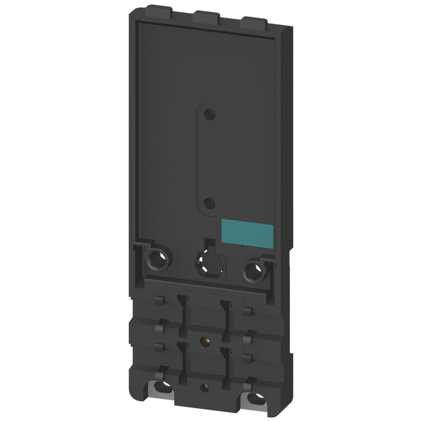 Siemens 3RK1901-0CB01 Mounting Plate, For Use w/ Digital Input/Output Compact Module, Flat & 24 V AS-Interface K60 Cable, -25 to 85 deg C Ambient, IP67, St&ard Rail Mount