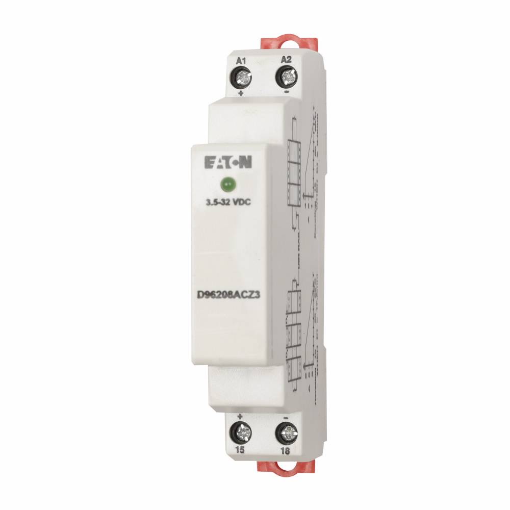 EATON D96210ACZ2 Compact Zero Cross Switch Solid State Relay, 10 A, 1NO ...
