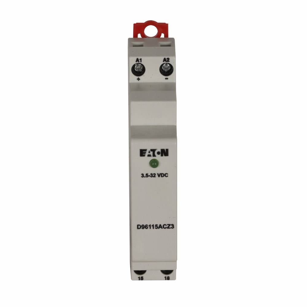 EATON D96115ACZ3 Compact DC Switch Solid State Relay, 15 A, 1NO/SPST ...