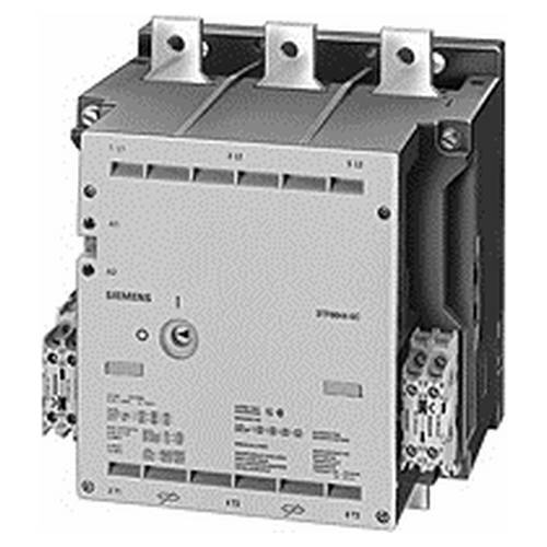 Siemens 3TF6844-0CQ7 Reversing Vacuum Contactor, 380 to 460 VAC V Coil, 630 A, 4NO-4NC Contact, 3 Poles