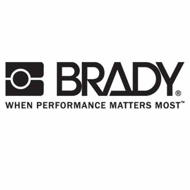 Brady® PS-C-750-WT PermaSleeve® Wire Marker Sleeve, 0.25 to 0.7 in Wire, 50 ft L x 1-1/4 in W, Polyolefin