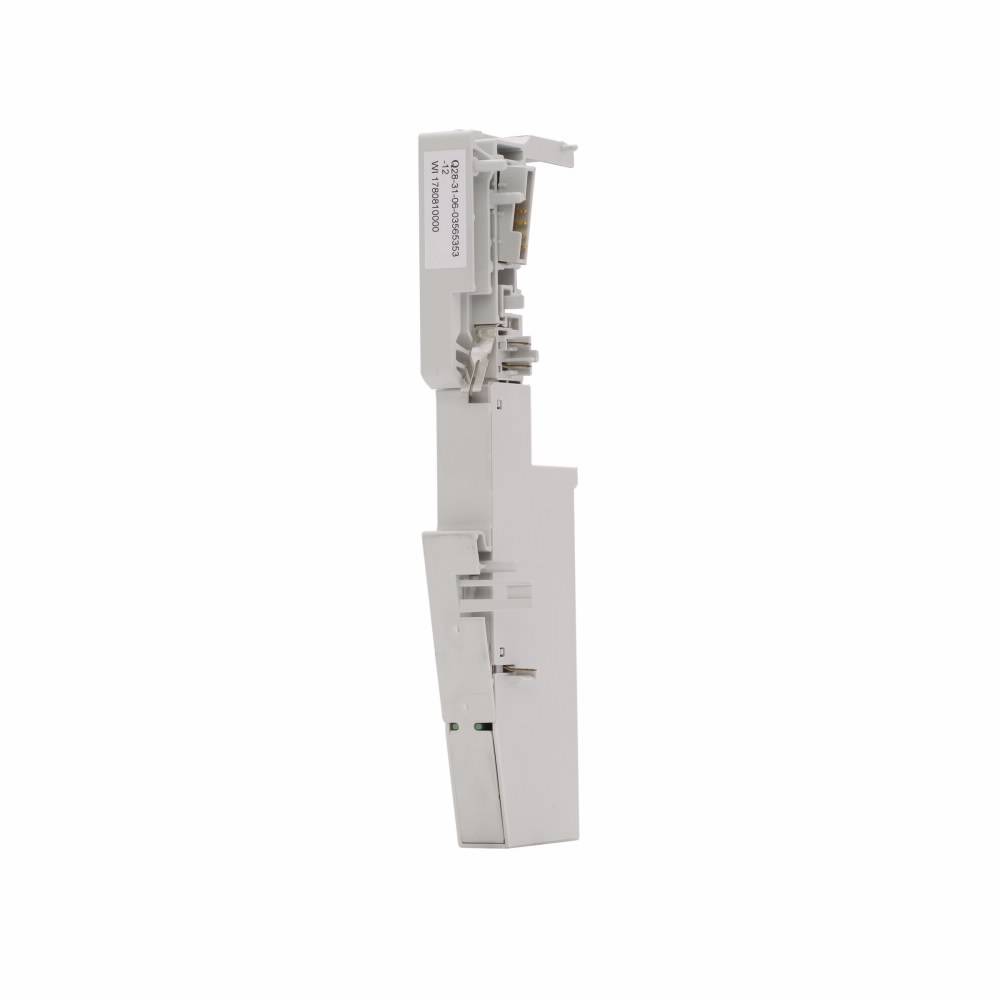 EATON XN-S6S-SBCSBC 6-Level Connection Plug-In Slice I/O Base Module, Screw Wire Clamp, For Use With XN-4DO-24VDC-0.5A-P Digital Output and XN-4AI-U/I Analog Input Module
