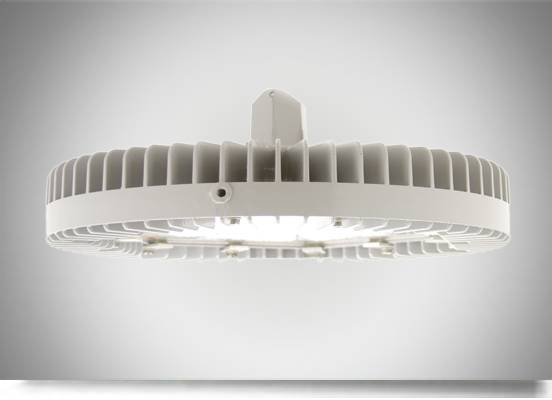 Dialight Vigilant® HEGMCPPNSNG Circular Beam Standard Passive High Bay Fixture,) LED Lamp, 212 W Fixture, 480 VAC, Gray Housing