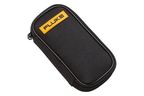 Fluke® C50 Soft Zipper Closure Carrying Case, 1-1/8 in L x 3-7/8 in W x 12.99 in D, Vinyl