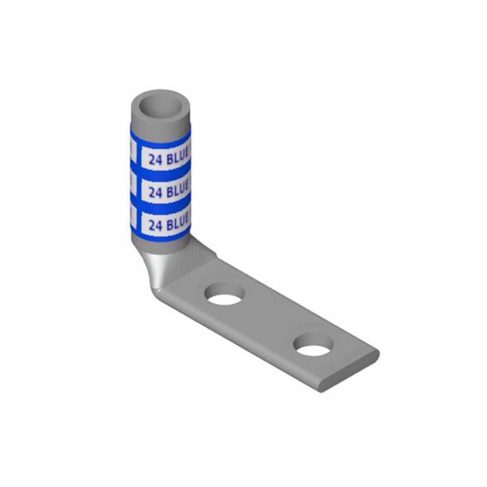 Color-Keyed® 54866BEUB 54800 2-Hole Non-Insulated Compression Lug, 4/0 ...