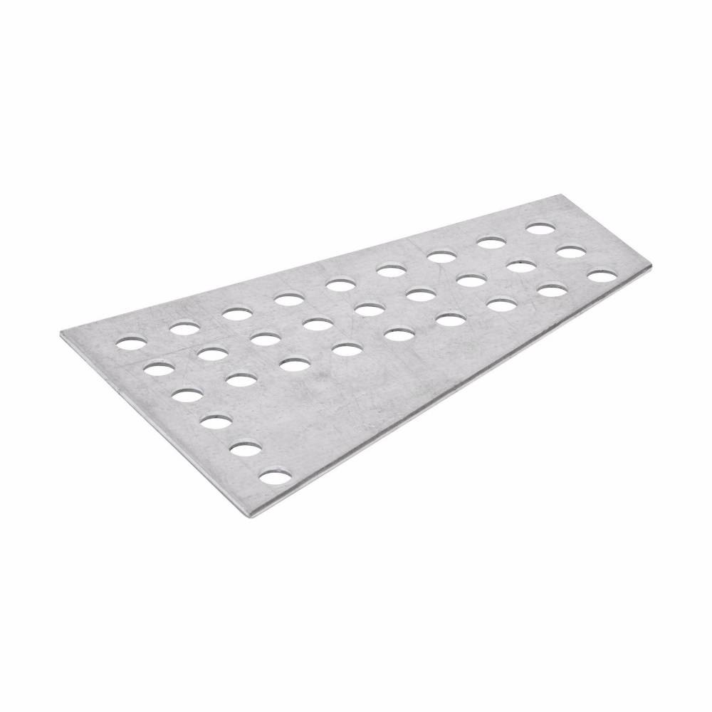 B-Line SA101GRN Slotted Angle Connection Plate, 7-3/8 in L
