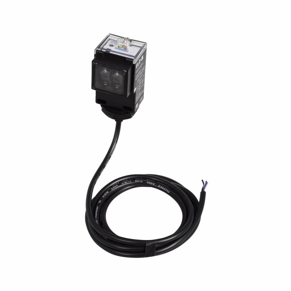 EATON 1355A-6513 55 Series Photoelectric Sensor, Rectangle Shape, 10 in, Infrared Sensing Beam, 10 ms Response, Light Operate Output