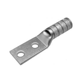 BURNDY® HYLUG™ YAZ342NTCFX YAZ-FX 2-Hole Compression Lug With Inspection Window, 373.7 kcmil Flexible Copper Conductor, Die Code: 19/470, 1/2 in Stud, BURNDY® HYLUG™ YAZ342NTCFX YAZ-FX 2-Hole Compression Lug With Inspection Window, 373.7 kcmil Flexible Copper Conductor, Die Code: 19/470, 1/2 in Stud,