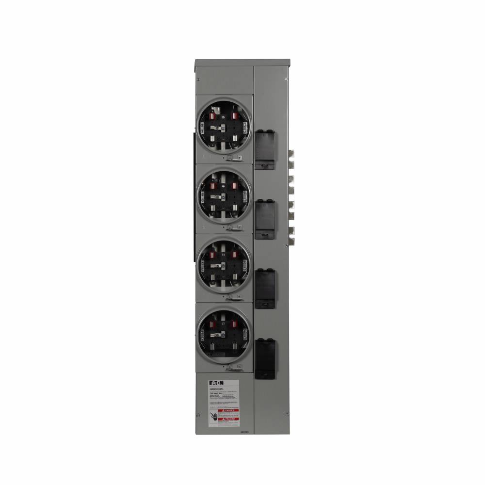 EATON 3MM412R12RLBCPS 4-Meter B-C Phase Multiple Metering Meter Stack ...