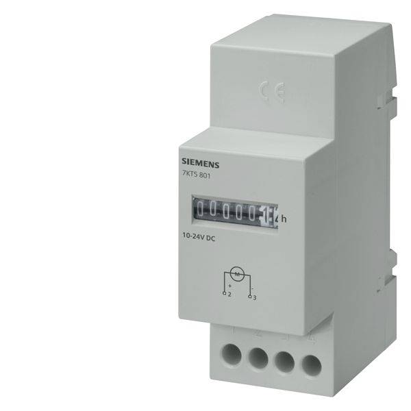 Siemens 7KT5804 Mechanical Time Counter, 7 Digits, Analog Display