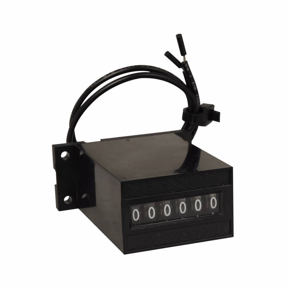 EATON 6-Y-41345-402-ME Durant® ME Miniature Electric Totalizer Counter, 6 Digits, 6000 Counts per Second