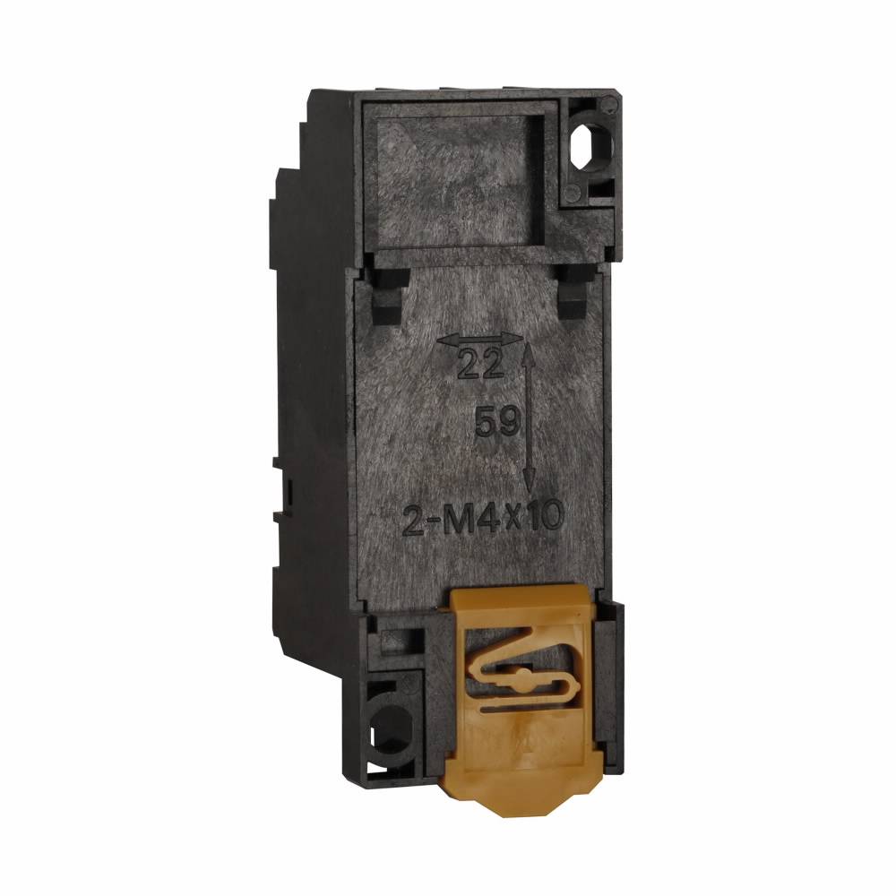 EATON D2PA4 Relay Socket, 300 VAC, 10 A, For Use With D2PR5 DPDT Latching Relay, 14 Pin, 4 Poles