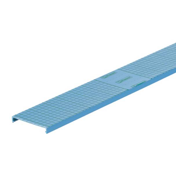 Panduit® C1.5IB6 Type-C Wiring Duct Cover, 6 ft L x 1-3/4 in W x 0.35 in H, Lead-Free PVC, Intrinsic Blue