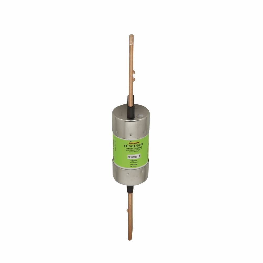 Bussmann Fusetron™ FRS-R-175 Current Limiting Renewable Time Delay Fuse, 175 A, 600 VAC/300 VDC, 20/200 kA Interrupt, RK5 Class, Cartridge Body