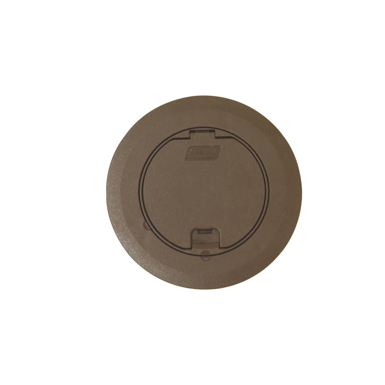 Steel City® 68R-CST-BRN Non-Metallic Cover Kit, 5-5/32 in Dia, 6 in D