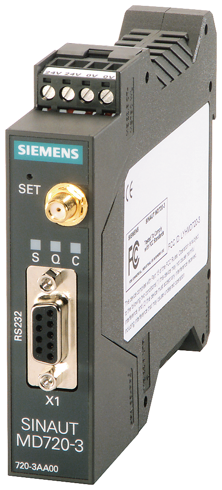 Siemens SINAUT MD720-3 6NH97203AA00 GSM/GPRS Mobile Radio Modem, RS 232 ...