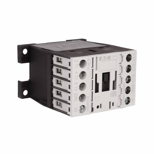 EATON XTCE009B01TD B-Frame Full Voltage Non-Reversing IEC Contactor, 24 VDC V Coil, 9 A, 1NC Contact, 3 Poles