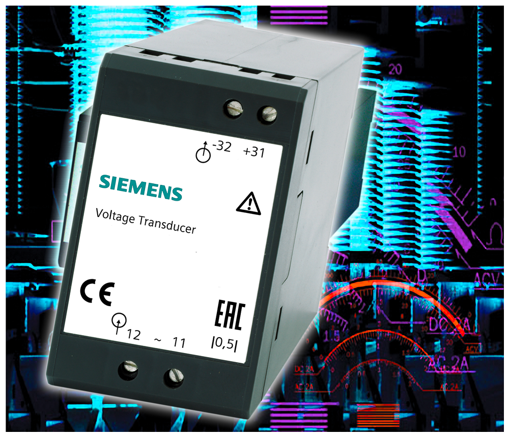 Siemens 7KG61133EN240B SIWAREX® T 7KG6113 Active Transducer, 5 A Input, 4 to 20 mA Output