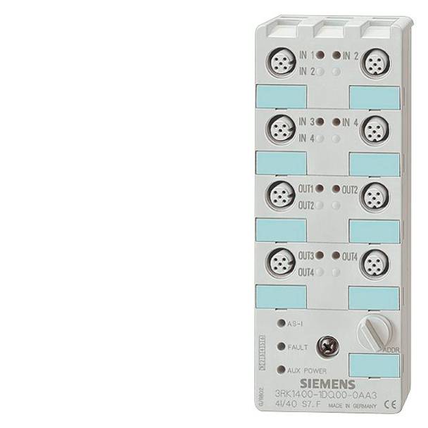 Siemens 3RK1901-2EA00 Mounting Plate, For Use With Digital Input/Output Compact Module, Flat and 24 V AS-Interface K45 Cable, IP67, Wall Mount