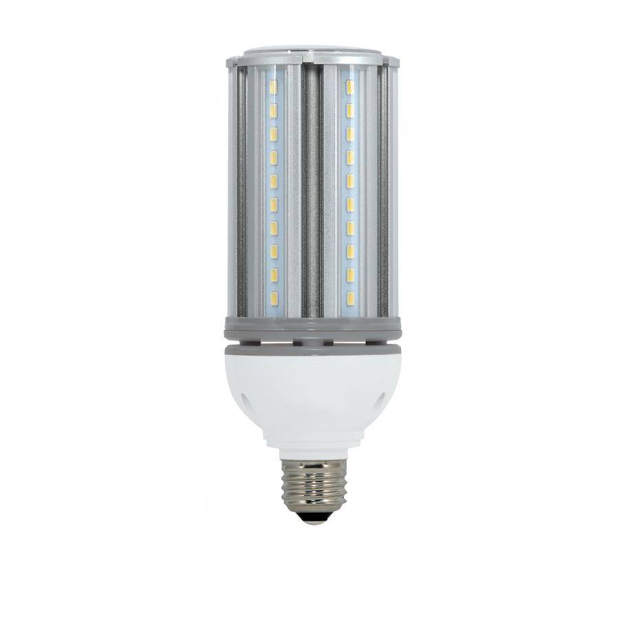 SATCO® S29671 Hi-Pro Signature High Lumen LED HID Replacement Lamp, 22 W, 150 W Incandescent Equivalent, E26 Medium LED Lamp, Corn Cob Shape, 2680 Lumens (Planned Obsolescence by Manufacturer)