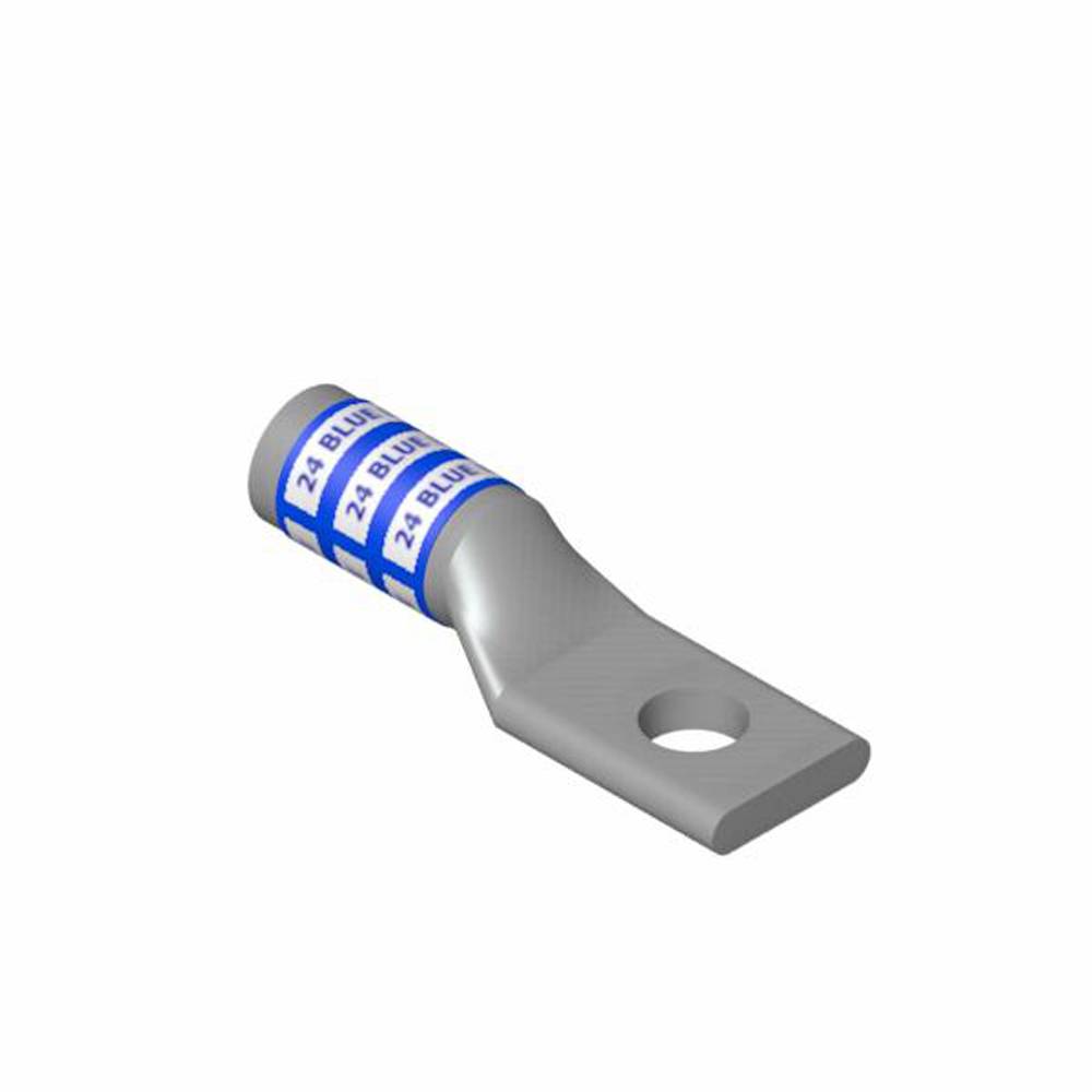 Color-Keyed® 256-30695-548 1-Hole Compression Connector Lug, 250 kcmil Copper Conductor, Die Code: 62, Copper