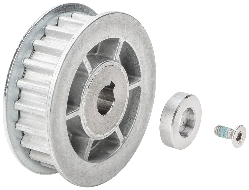 Siemens 6FB11040AT100AS1 Sidoor MDG Pulley, For Use With MDG3 DC Geared Motor and S8M Toothed Belt